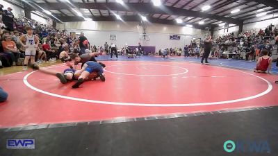 73 lbs Rr Rnd 2 - Keegan Burns, Grover Rains Wrestling Club vs Riot Smith, Buck Pride Wrestling