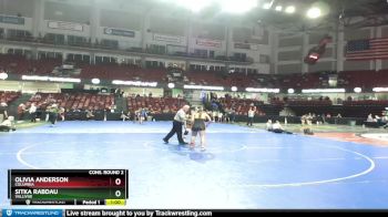 152 lbs Cons. Round 2 - Olivia Anderson, Columbia vs Sitka Rabdau, Vallivue