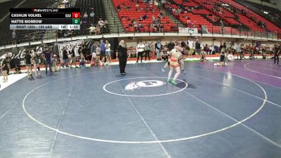 155 lbs 3rd Place Match - Cashlin Volkel, Idaho vs Hattie Morrow