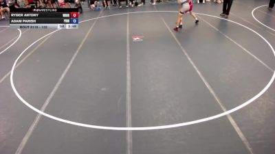 132 lbs Cons. Round 3 - Ryder Antony, Wrestling Brotherhood vs Adam Parish, Pinnacle