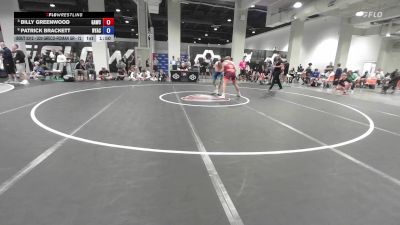 Quarters - Billy Greenwood, GRIT Athletics Wrestling Club vs Patrick Brackett, NYAC