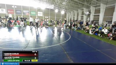 49 lbs Round 1 (4 Team) - Nixon Potter, Green River vs Sawyer Wemhoff, Idaho 2