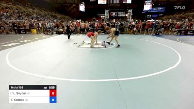 150 lbs Rnd Of 128 - Lane Snyder, MO vs Elias Koonce, CO