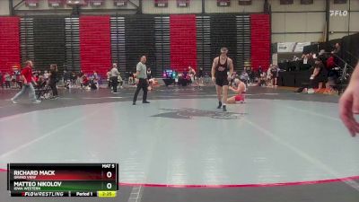 174 lbs Quarterfinal - Richard Mack, Grand View vs Matteo Nikolov, Iowa Western