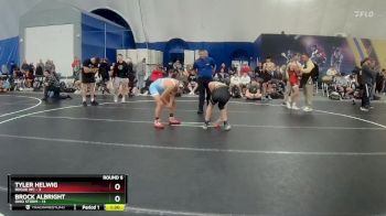 126 lbs Round 6 (8 Team) - Brock Albright, Ohio Storm vs Tyler Helwig, Rogue WC