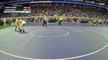 D2-165 lbs Cons. Semi - Caleb Steele, Brother Rice HS vs Gavin Vankirk, Mason HS