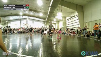 51 lbs 3rd Place - Aeryn Jackson, Locust Grove Youth Wrestling vs Emilee Galetka, Viking Wrestling Club