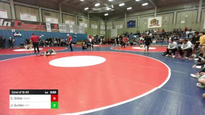 126 lbs Consi Of 16 #2 - Cameron Silber, Madera vs Josue Guillen, Victor Valley S