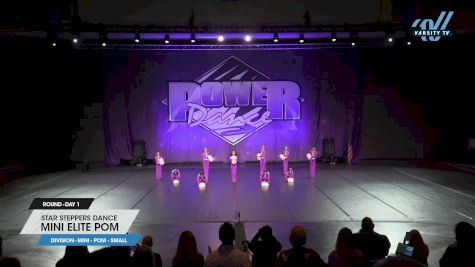 Star Steppers Dance - Mini Elite Pom [2025 Mini - Pom - Small Day 1] 2025 Power Dance Grand Nationals