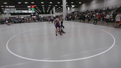 113 lbs Champ. Rd Of 32 - Costa Tuttle, IsleStyle Wrestling Club vs Sy Stoute, North DeSoto Wrestling Academy