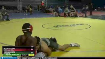 195 lbs Cons. Round 6 - Nick Olivieri, Delbarton vs Madsen Jean, Nansemond River