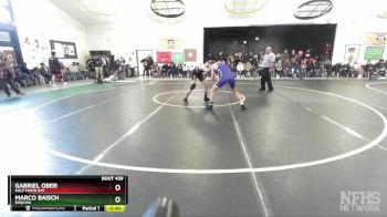 138 lbs Cons. Round 2 - Gabriel Ober, Half Moon Bay vs Marco Baisch, Sequoia