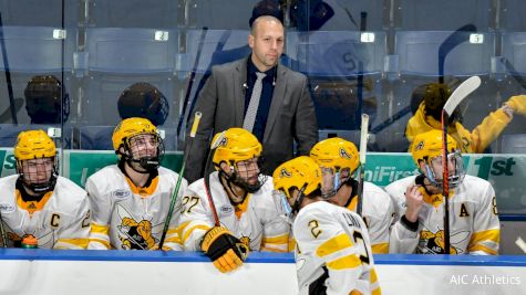 6-Game Surge Gives AIC Top Spot In Heated Atlantic Hockey Race