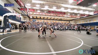 49 lbs Consi Of 8 #1 - Kash Knapski, Kingfisher YellowJackets vs Zeke DeMauro, Perry Wrestling Academy