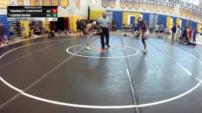 113 lbs 3rd Place Match - Shawnley Clervoyant, Santaluces vs Carter Rivera, St Cloud