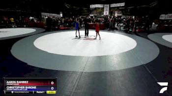 63 lbs Cons. Round 1 - Aaron Ramirez, Savage House vs Christopher Barone, Legion Wrestling Club