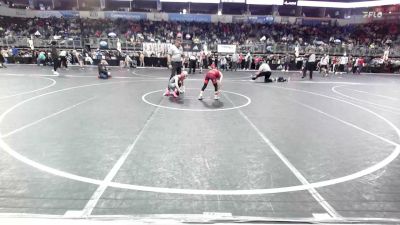 72 lbs Round Of 16 - Rahsta Boone, Big Dog Grappling Academy vs Alaric Harder, Junior Cyclones WC