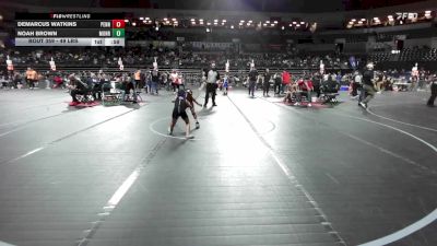 49 lbs Consi Of 16 #2 - DeMarcus Watkins, Penns Grove vs Noah Brown, Monroe Twp