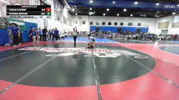 106 Boys Cons. Round 2 - Steven Brown, Southwest (EC) vs Lukas Lucent, Mt Carmel