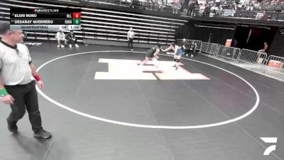 5A 170 lbs Quarterfinal - Eleni Nonu, Hillcrest vs Desaray Guerrero, Bonneville