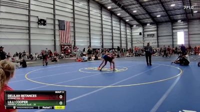 117 lbs Quarters - Lilli Cooper, Midwest Assasins Blue vs Delilah Betances, STORMETTES