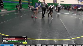 130 lbs Champ. Round 1 - Juliana Martinez, McKay vs Namuondo O`Donnell, Hillsboro