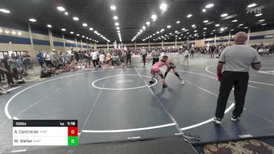 109 lbs Final - Ayana Contreras, Threshold WC vs Mikayla Weller, Shafter YW