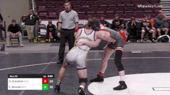 126 lbs Consy Rd Iv - Dylan Granahan, Benton vs Eli Bounds, Boiling Springs