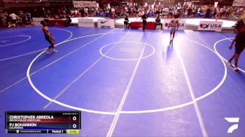 138 lbs Quarterfinal - Christopher Arreola, Rough House Wrestling vs Pj Bohannon, California