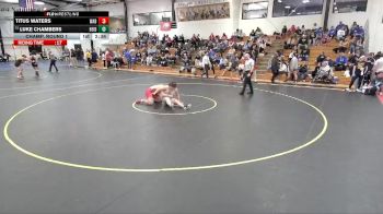 285 lbs Champ. Round 1 - Luke Chambers, Heidelberg vs Titus Waters, Wabash