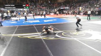Champ. Round 1 - Gideon Hswe, Omaha Northwest vs Maverick Kidd, Papillion-LaVista