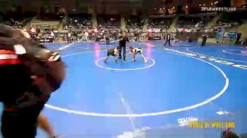 100 lbs Semifinal - Jaydis Peterson, Standfast vs Arieaunna Ridge, Sperry Wrestling Club