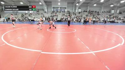 106 lbs Rr Rnd 3 - Caleb Flores, Shenandoah Valley Wrestling Club - HSB vs Carson Taylor, ELITE NJ BLACK - HSB