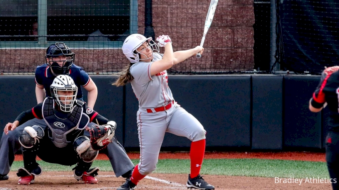 Bradley Softball Upsets Top 25 Ranked Arkansas To Open Season - FloSoftball