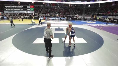 I-103 lbs Semifinal - Marcarlo Mannello, Briarcliff/Byram Hills/Valhalla/Westlake vs Santino Pascarella, Half Hollow Hills East