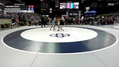 150 lbs Cons. Sub-rd Of 16 - Matthew Dailey, PA vs Myles Burroughs, MA