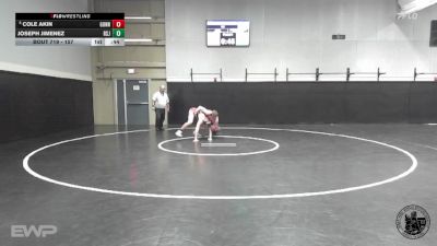 157 lbs Cons. Round 3 - Joseph Jimenez, Rancho San Juan vs Cole Akin, Gunn