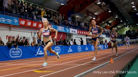Elle Purrier Stuns With 4:16.85 Mile U.S. Record At Millrose