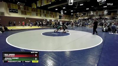 113 lbs Cons. Round 3 - Joshua Gomez, Brea Olinda vs Roc Greer, Murrieta Valley