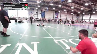 85 lbs Rr Rnd 1 - Marino Pawlos, Quest School Of Wrestling ES vs Luke Friend, Terps SMASH ES