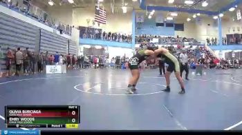 Quarterfinal - Emry Woods, Eagle High School vs Olivia Burciaga, Kuna High School