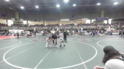 46 lbs Semifinal - Elyssia Ramirez, Unattached vs Leo Vargas, Dumas WC