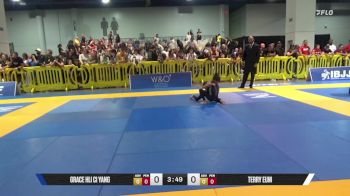 Terry Eum vs Grace Hli Ci Yang 2025 American National IBJJF Jiu-Jitsu Open Championship
