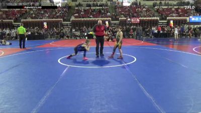 87 lbs Semifinal - Colt Knaff, Glasgow Wrestling Club vs Rawley Fanning, Havre Wrestling Club
