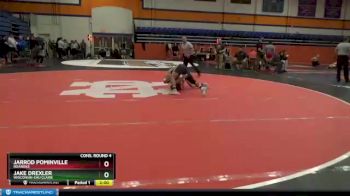 149 lbs Cons. Round 4 - Jake Drexler, Wisconsin-Eau Claire vs Jarrod Pominville, Roanoke
