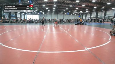 115 lbs Round 2 (10:45am Saturday) - Nathan Fenner, PA USA vs Alyis Brown, Rebellion