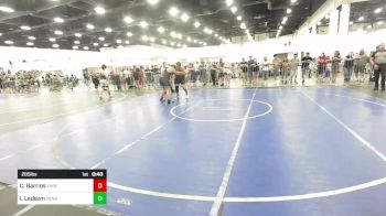 285 lbs 5th Place - Christian Barrios, Threshold WC vs Isaac Ledezm, Denning WC