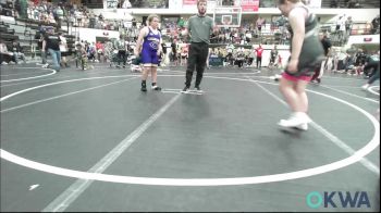 131-HWT lbs Rr Rnd 1 - Nora Southerland, Carl Albert vs Josh Riley, Chickasha Youth Wrestling