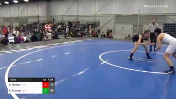 110 lbs Prelims - Avery Richey, Cowgirls Orange vs Kurston Fortner, Oregon Womens