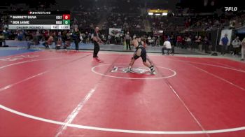 138 lbs Champ. Round 3 - Ben Jaime, Mead vs Barrett Silva, Central Catholic